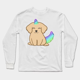 Golden retriever Unicorn Long Sleeve T-Shirt